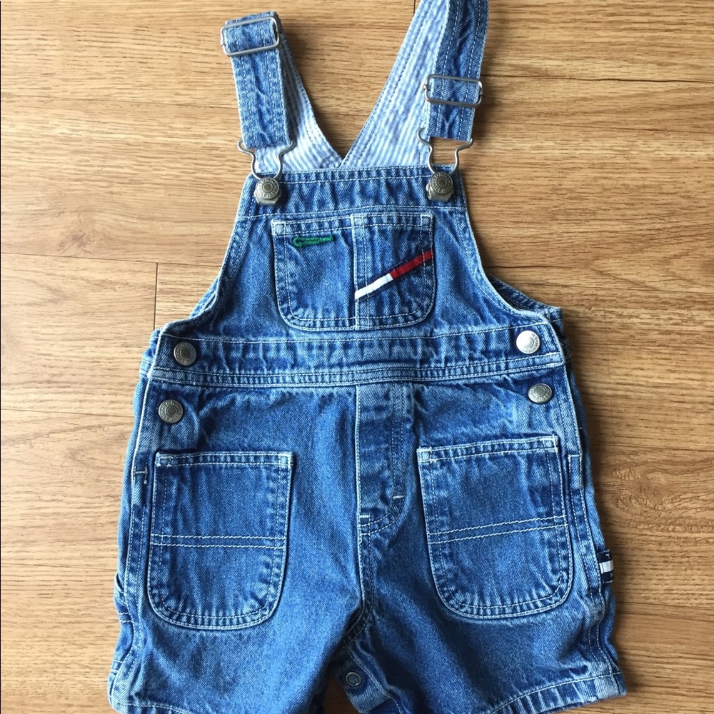 Denim overalls